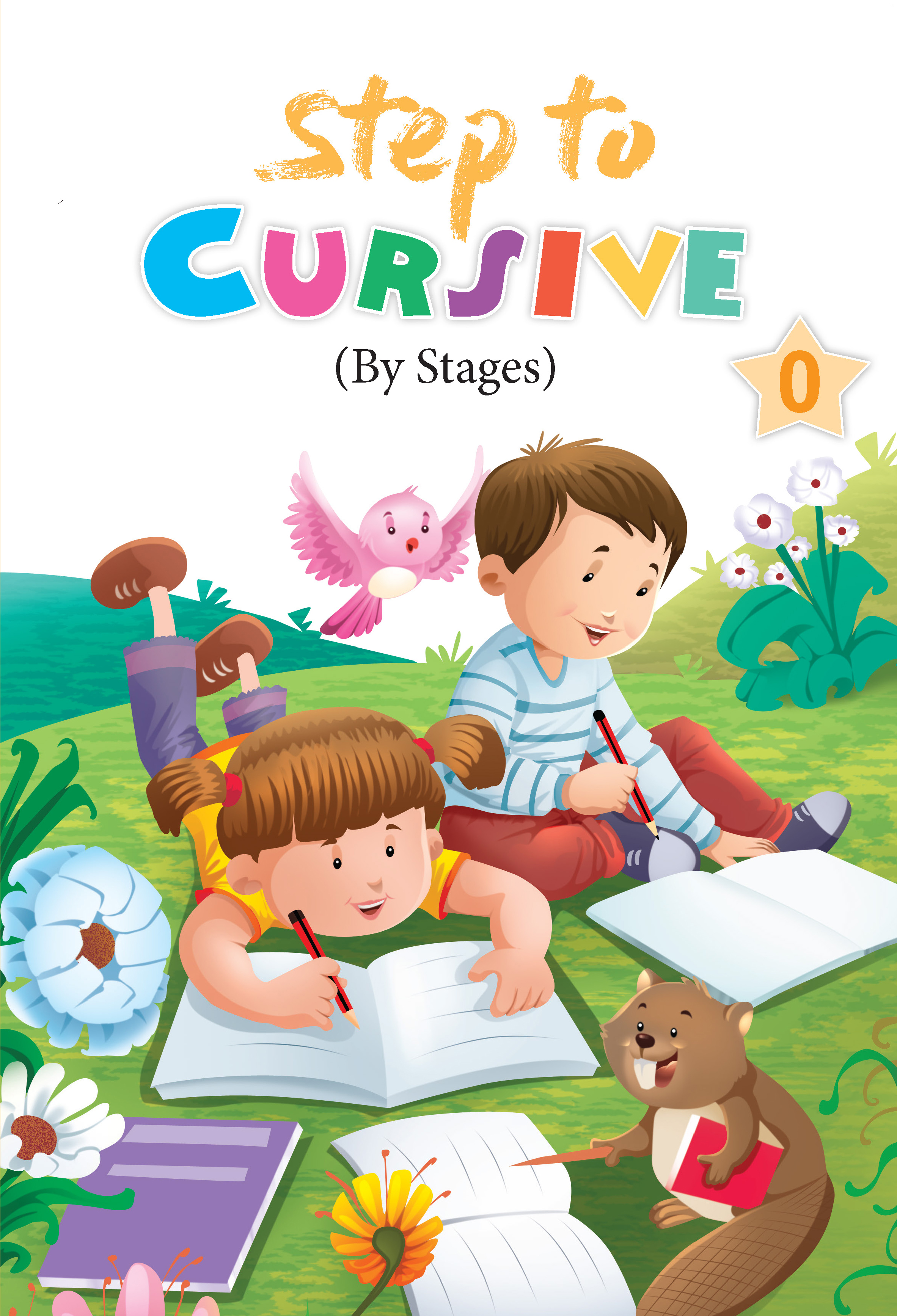 Step To Cursive (By Stages) - 0 (Cap & Small)